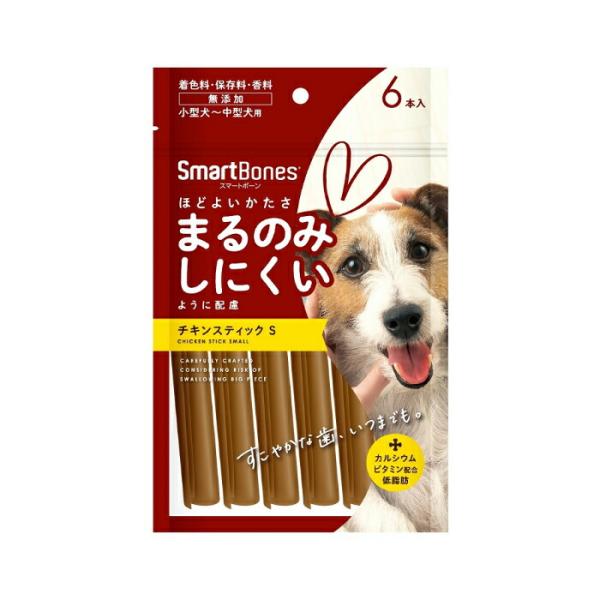 SmartBones スマートボーン チキンスティック S 6本入