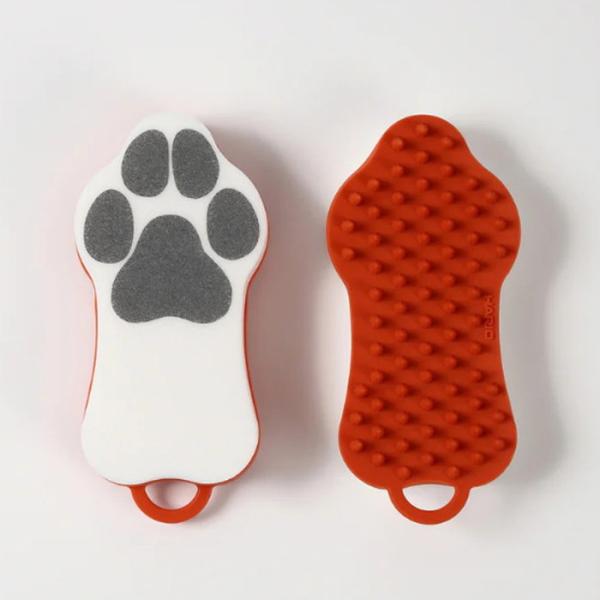 ペットのブラシ グルッテソフト オレンジ