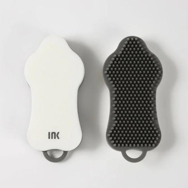 INK ラバーブラシ ショートヘアー グレー