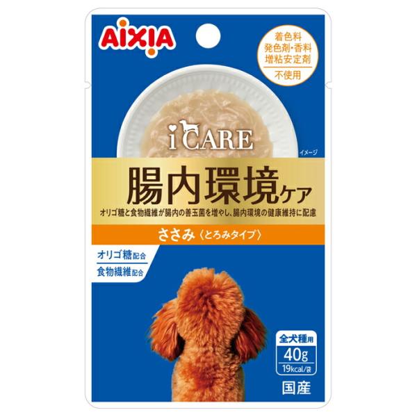 i CARE ドッグ 腸内環境ケア ささみ とろみタイプ 40g