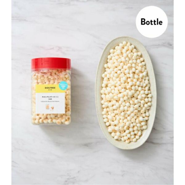 DOG TREE（ドッグツリー） カルシウムボーロ ミニ乳酸菌 ボトル 220g