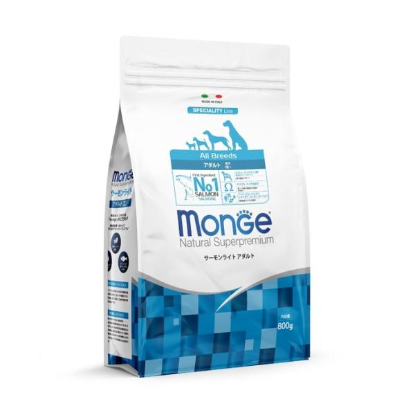 Monge モンジュ サーモンライト アダルト 800g