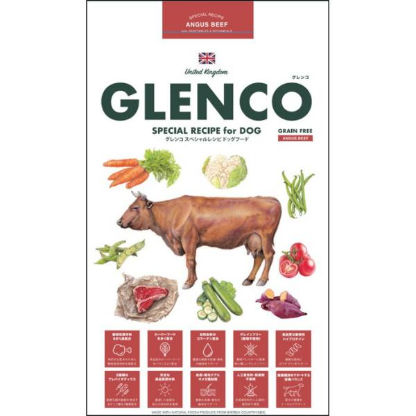GLENCO グレンコＳＲ ＡＤ アンガスビーフ中粒 1.8kg