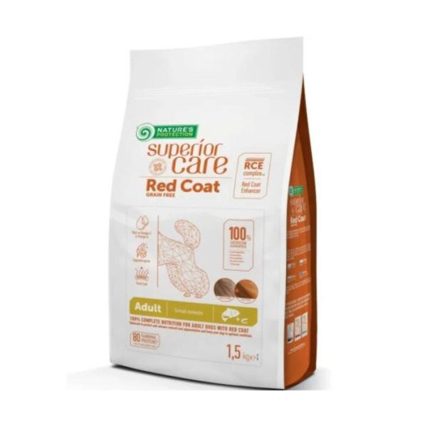 ネイチャーズプロテクション（Nature's Protection）犬用 レッド・コート サーモン ...