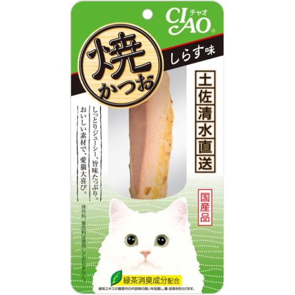 CIAO 焼かつお しらす味 1本
