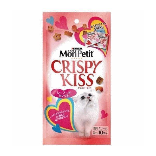モンプチ クリスピーキッス シーフード30g