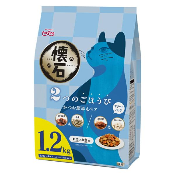 懐石 2つのごほうび かつお節添えペア 1.2kg(300g×4袋)