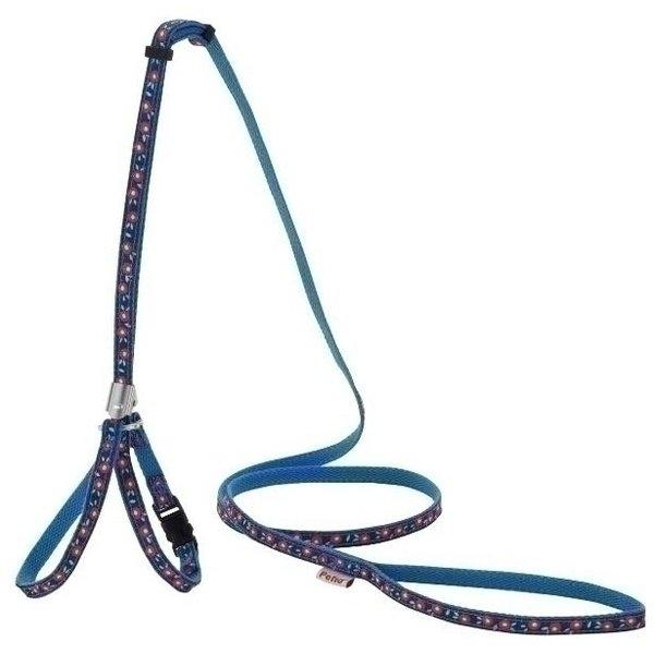 ペティオ 猫小町ハーネスリード 椿