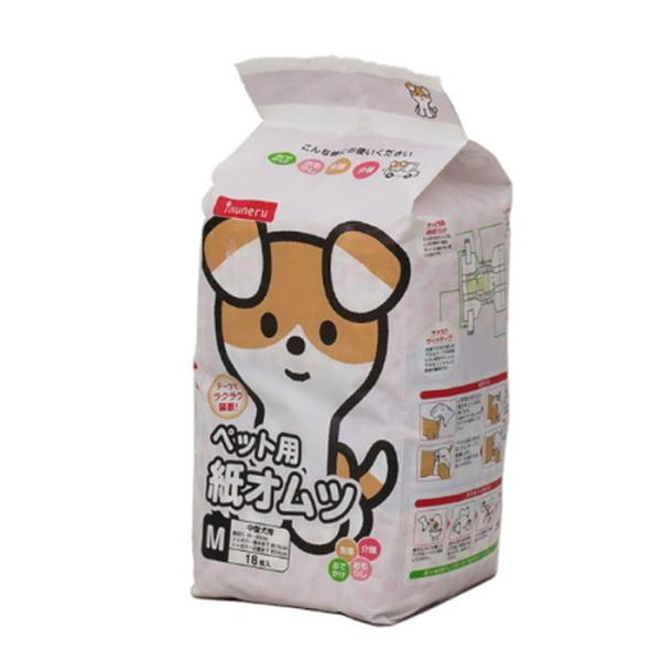 inuneru  (イヌネル)  紙オムツ Ｍ 18枚