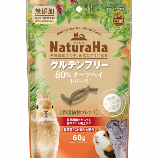 マルカン ナチュラハ グルテンフリー 80％オーツヘイトリーツ 60g