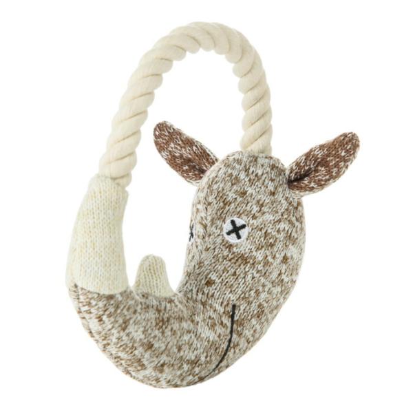 PTFA 01501 FAD アニマル プラッシュ トイ ウィズ ロープ リノ