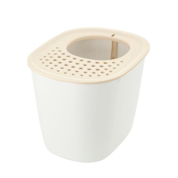 ラプレ 砂取りネコトイレ ホワイト