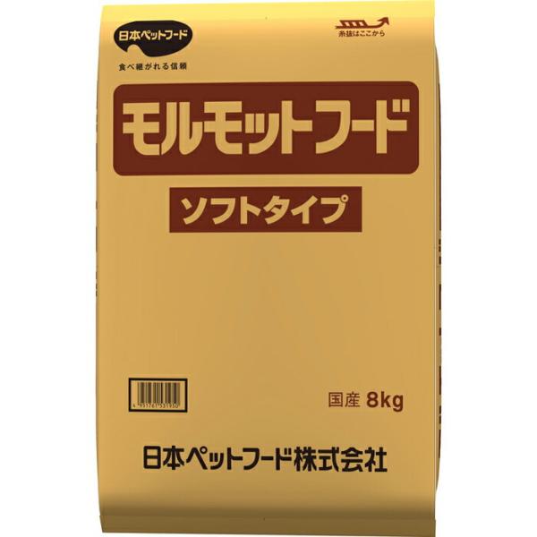 日本ペットフード モルモットフード ソフトタイプ 8kg【tt-F2】