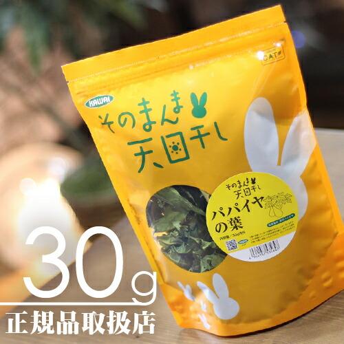そのまんま天日干し パパイヤの葉  30g【F2】