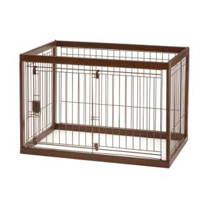 リッチェル ペット用 木製お掃除簡単サークル 90-60 ( 1台 ) : 爽快