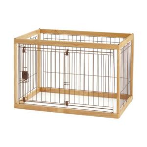 リッチェル ペット用 木製お掃除簡単サークル 90-60 ( 1台 ) : 爽快
