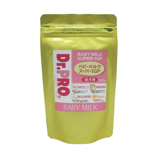 Dr.PRO 幼犬用 ベビーミルク スーパーIGP 100g