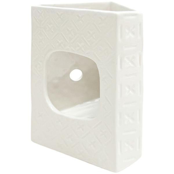 陶器でつくった 食べやすい牧草ポット