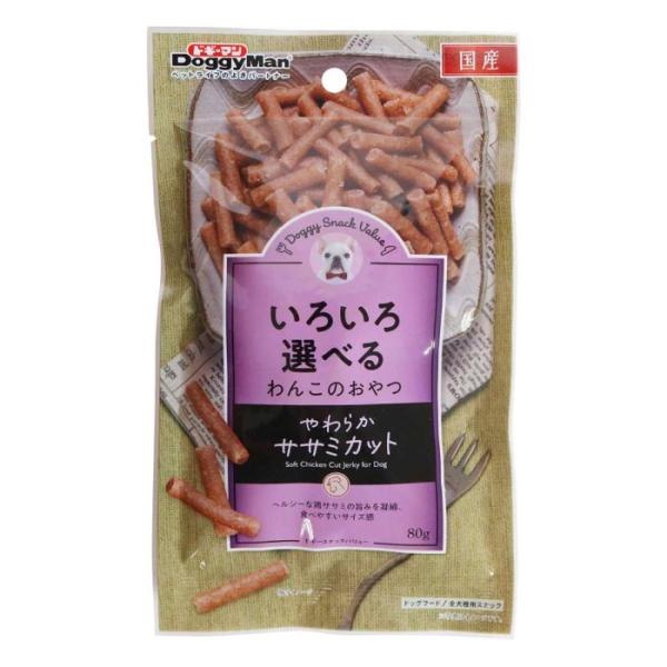 ドギースナックバリュー やわらかササミカット 80g