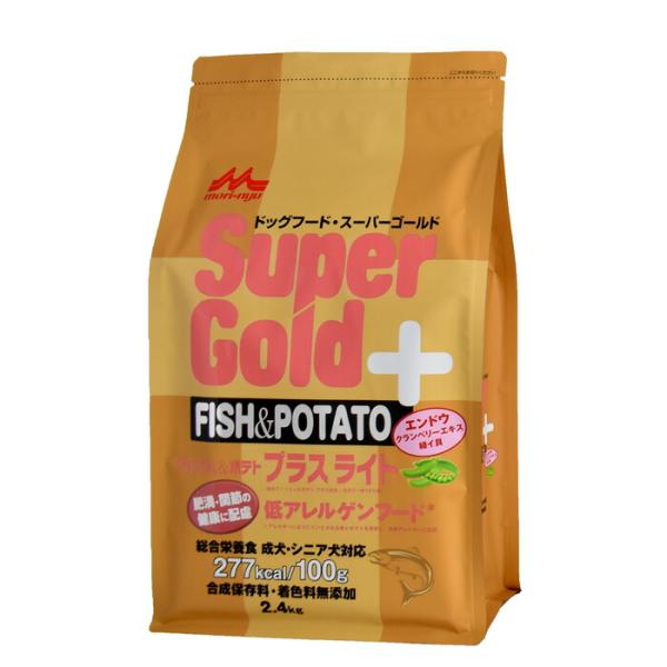 森乳サンワールド スーパーゴールド フィッシュ＆ポテト プラスライト 2.4kg