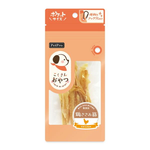 ペットプロ こくさんおやつ 鶏ささみ筋 10g