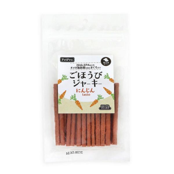 ペットプロ ごほうびジャーキー にんじんtaste 100g