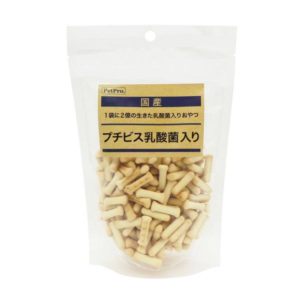 ペットプロ 国産おやつ プチビス 乳酸菌入り 78g