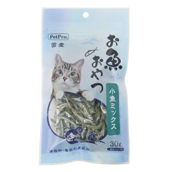 ペットプロ 猫用お魚おやつ 小魚ミックス 30g