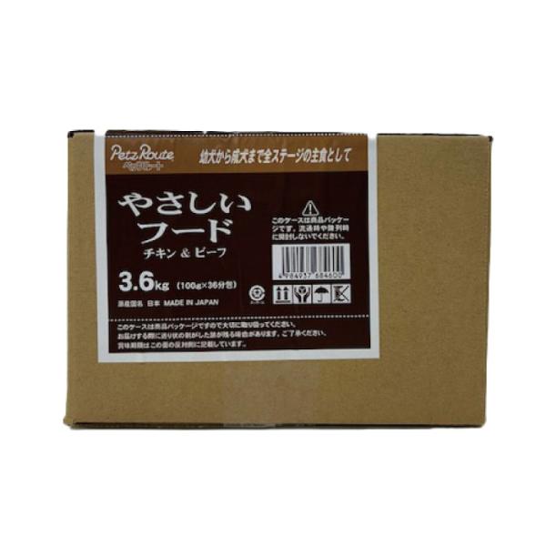 ペッツルート やさしいフード チキン＆ビーフ 3.6kg