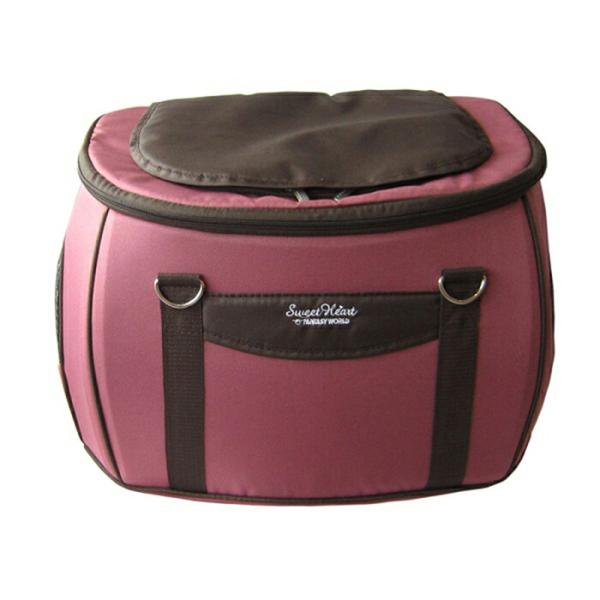 バック単品 コンパクトな多機能 スイートハート リュックタイプ Ｌ ドライローズ 犬 猫 ペット用【...