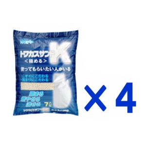 【お得なケース売り】クリーンビート トフカスサンドＫ 7Lｘ4袋【sg】