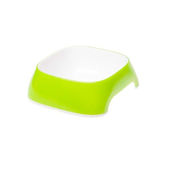 イタリアferplast社製 グラム GLAM S 0.4L イエローグリーン 小型犬 餌入れ えさ...