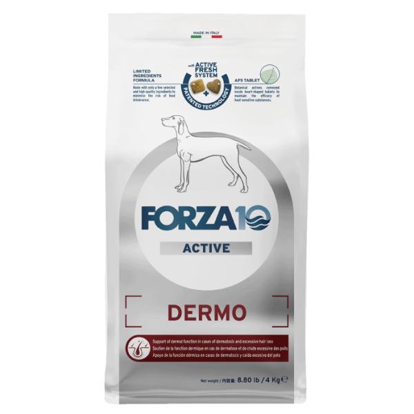 FORZA10（フォルツァ10） 愛犬用 デルモ アクティブ 皮膚ケア 中粒 4kg