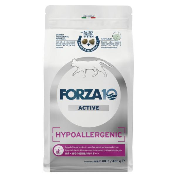 FORZA10（フォルツァ10） 愛猫用 ハイポアレルジェニック 皮膚被毛ケア 400g