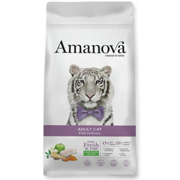 アマノバ（Amanova） アダルト キャット フィッシュ デリカシー 小粒 1.5kg 【tt】