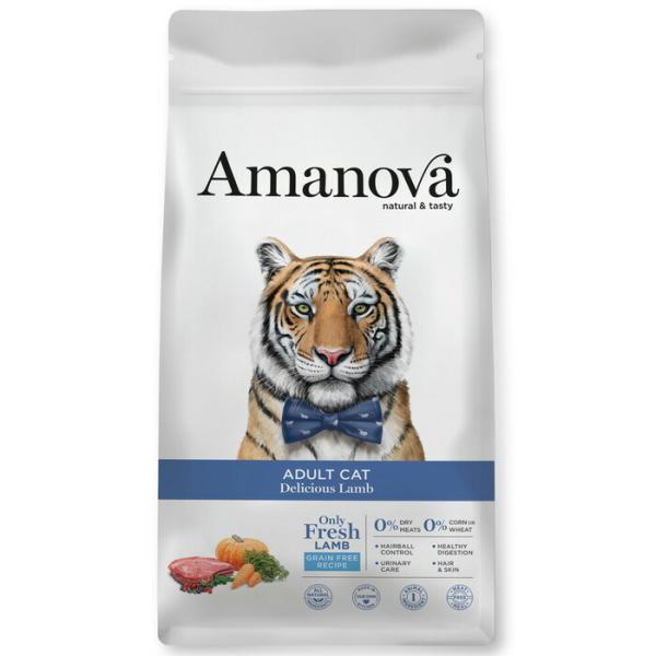 アマノバ（Amanova） アダルトキャット デリシャス ラム 小粒 1.5kg 【tt】