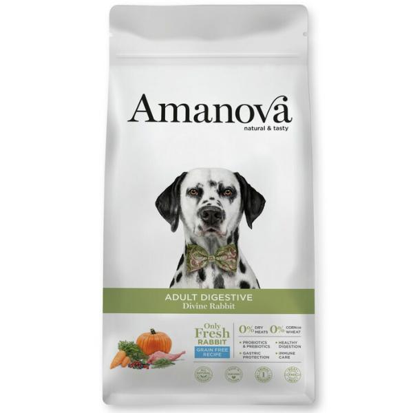 アマノバ（Amanova） アダルト ダイジェスティブ ディバイン ラビット 中粒 10kg 【tt...