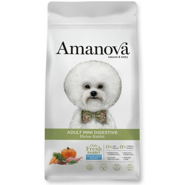 アマノバ（Amanova） アダルト ミニ ダイジェスティブ ディバイン ラビット 小粒 0.8kg...
