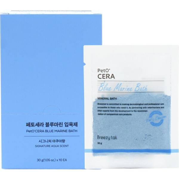 ペットセラ 犬用品 Blu Marin Bath（ブルーマリン） 30g×10袋入