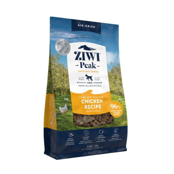 ZIWI PEAK (ジウィピーク) エアドライ・ドッグフード フリーレンジチキン 4kg【tt】