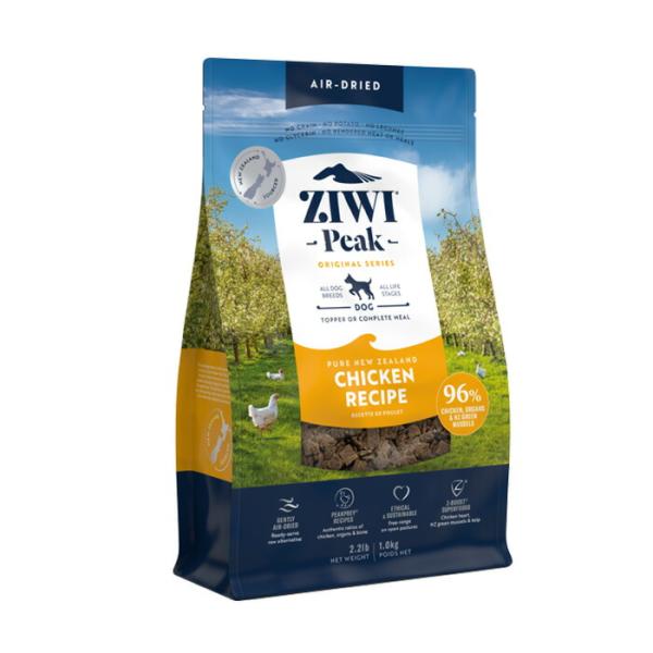 ZIWI PEAK (ジウィピーク) エアドライ・ドッグフード フリーレンジチキン 1kg【tt】