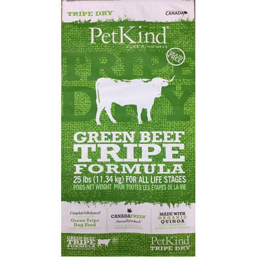 【選べるおまけ付】ペットカインド グリーンビーフトライプ  11.34kg【着後レビューで100円ク...