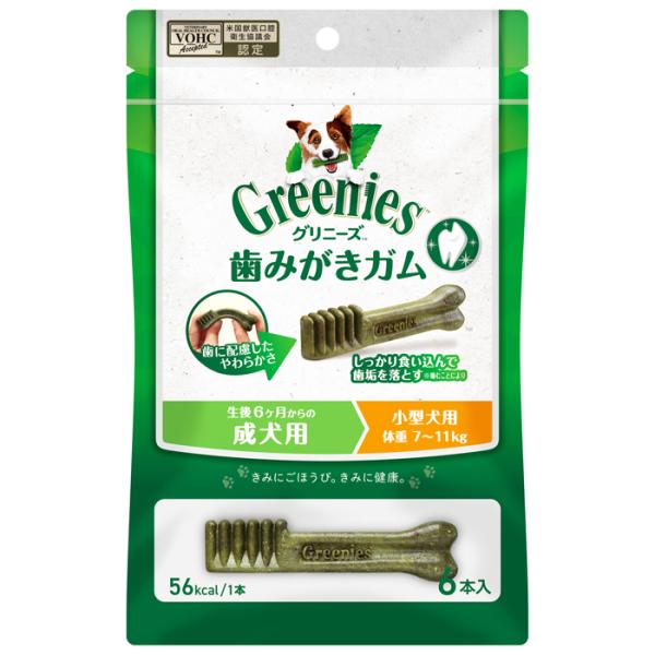 グリニーズ プラス 成犬用小型犬用（プチサイズ） 6本入（108ｇ）