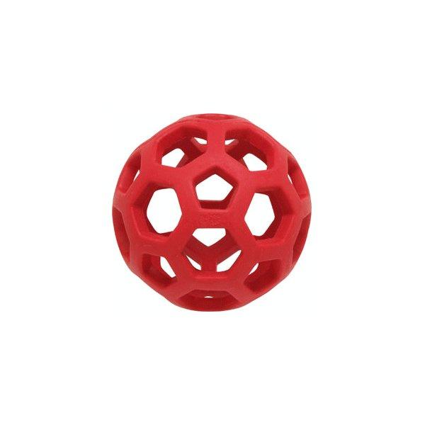 JWペットカンパニー 超小型犬玩具 ホーリーローラーボール ミニ レッド