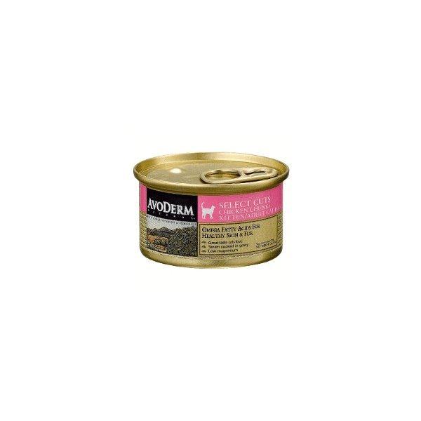 アボダーム 猫缶 セレクトカット チキン 85g