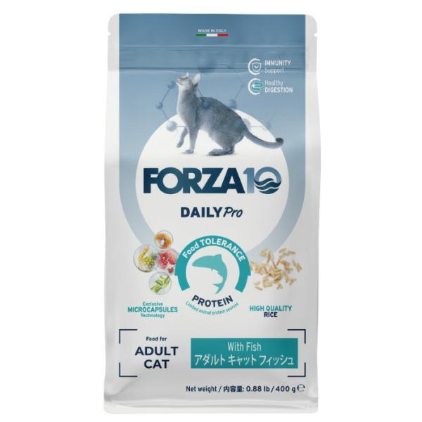 FORZA10（フォルツァ10） 愛猫用 デイリープロ アダルト ミニ フィッシュ 400g
