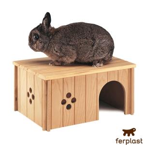 ferplast（ファープラスト） 小動物用 木製ハウス SIN 4646