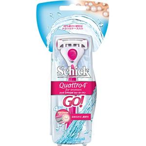 シック Schick クアトロ4 フォーウーマン ホルダー GO! (替刃1コ付)