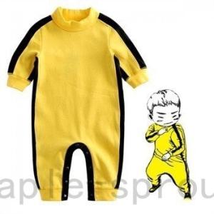 ロンパース キッズ 子供服 ブルース?リー トラックスーツ