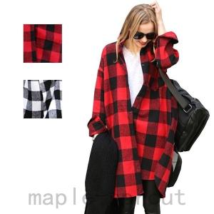 ギンガムチェックロングシャツ レディースカーディガン の商品一覧 カーディガン ボレロ トップス ファッション 通販 Yahoo ショッピング